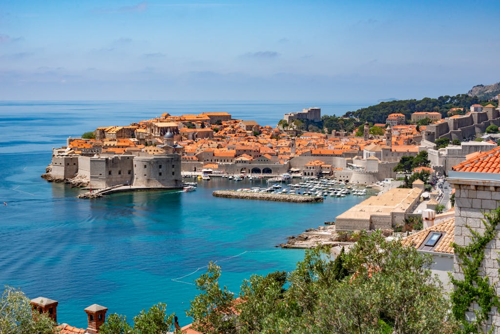 places to visit in croatia - a Marina in the City of Dubrovnik